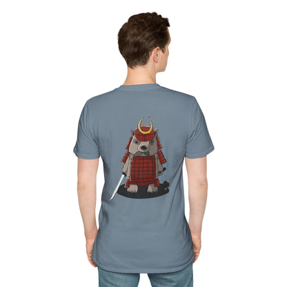 Wombat Samurai - T-Shirt (Back)