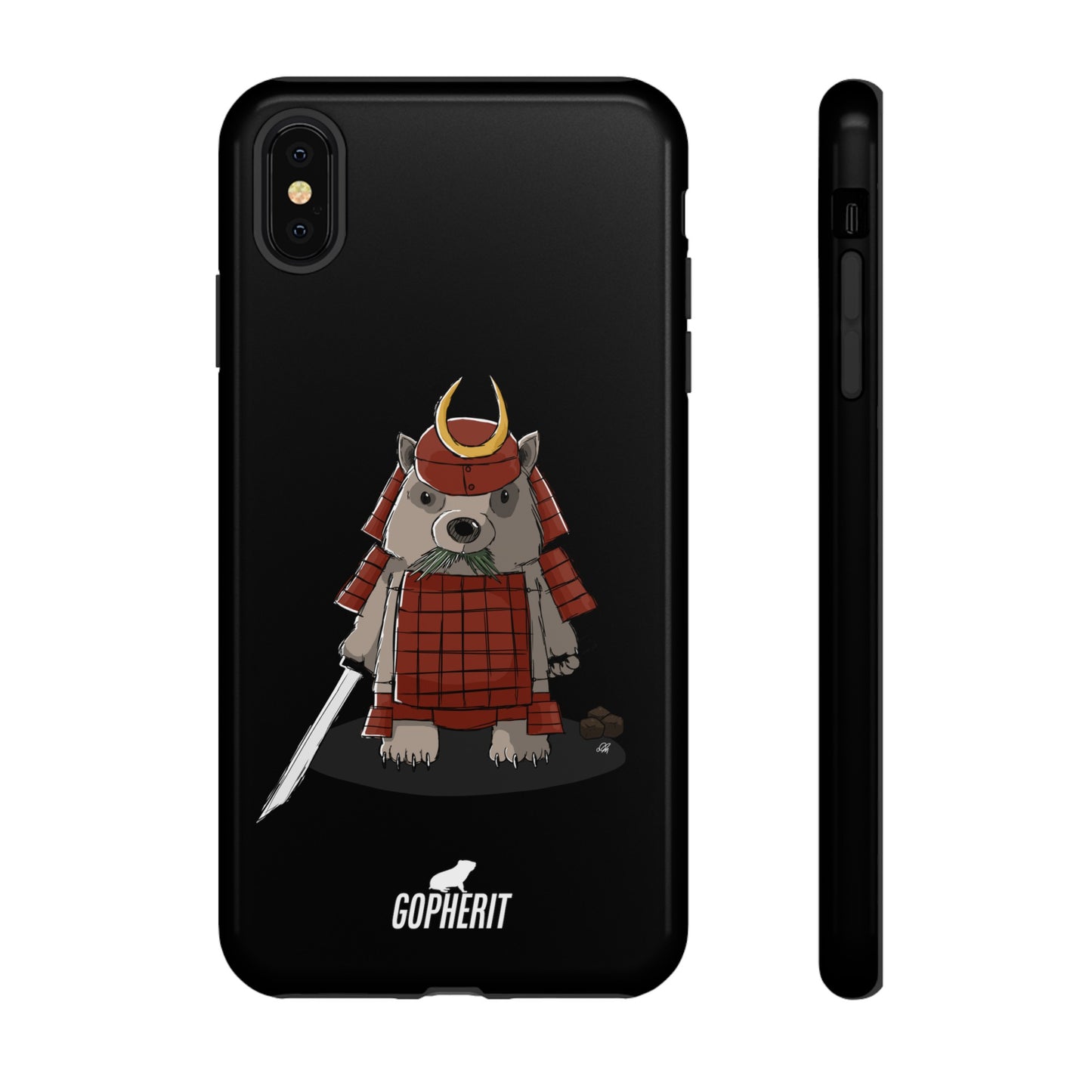 Wombat Samurai - Phone Case