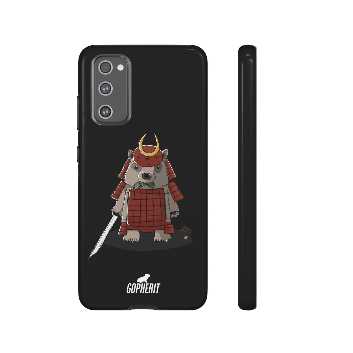 Wombat Samurai - Phone Case