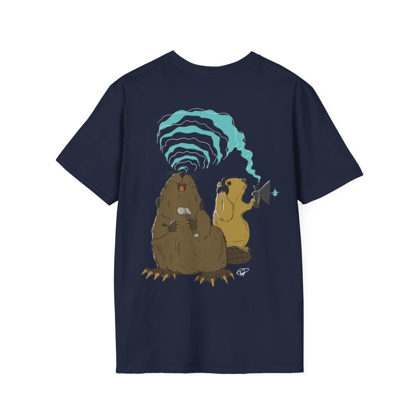 Beaverwave - T-Shirt (Back)