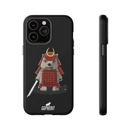 Wombat Samurai - Phone Case