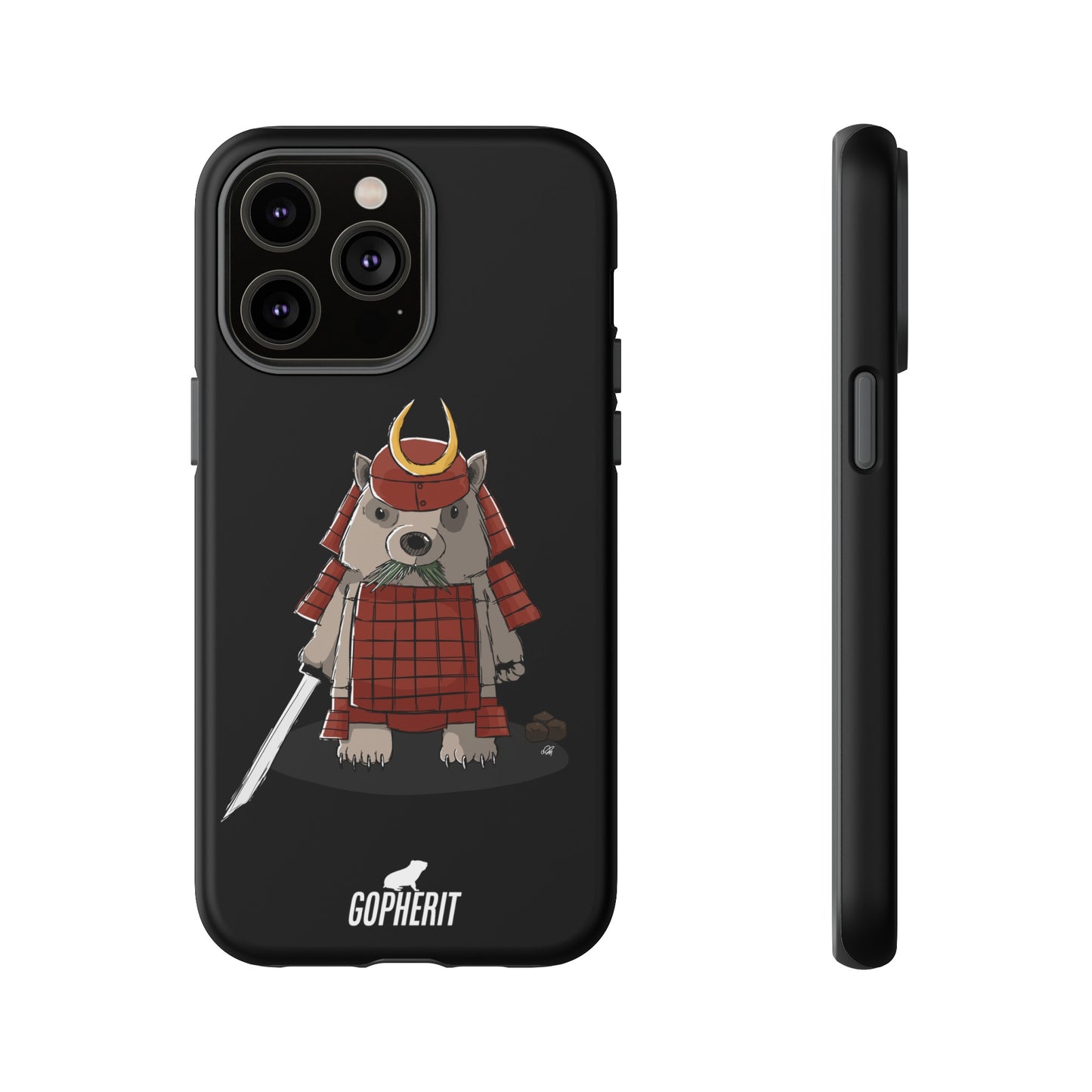 Wombat Samurai - Phone Case