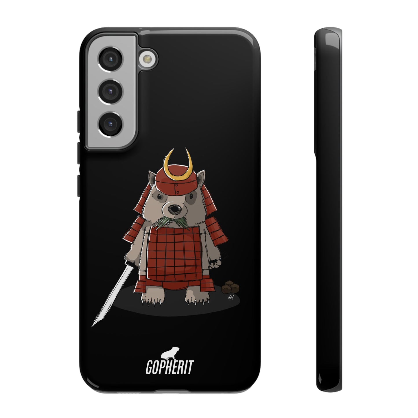 Wombat Samurai - Phone Case