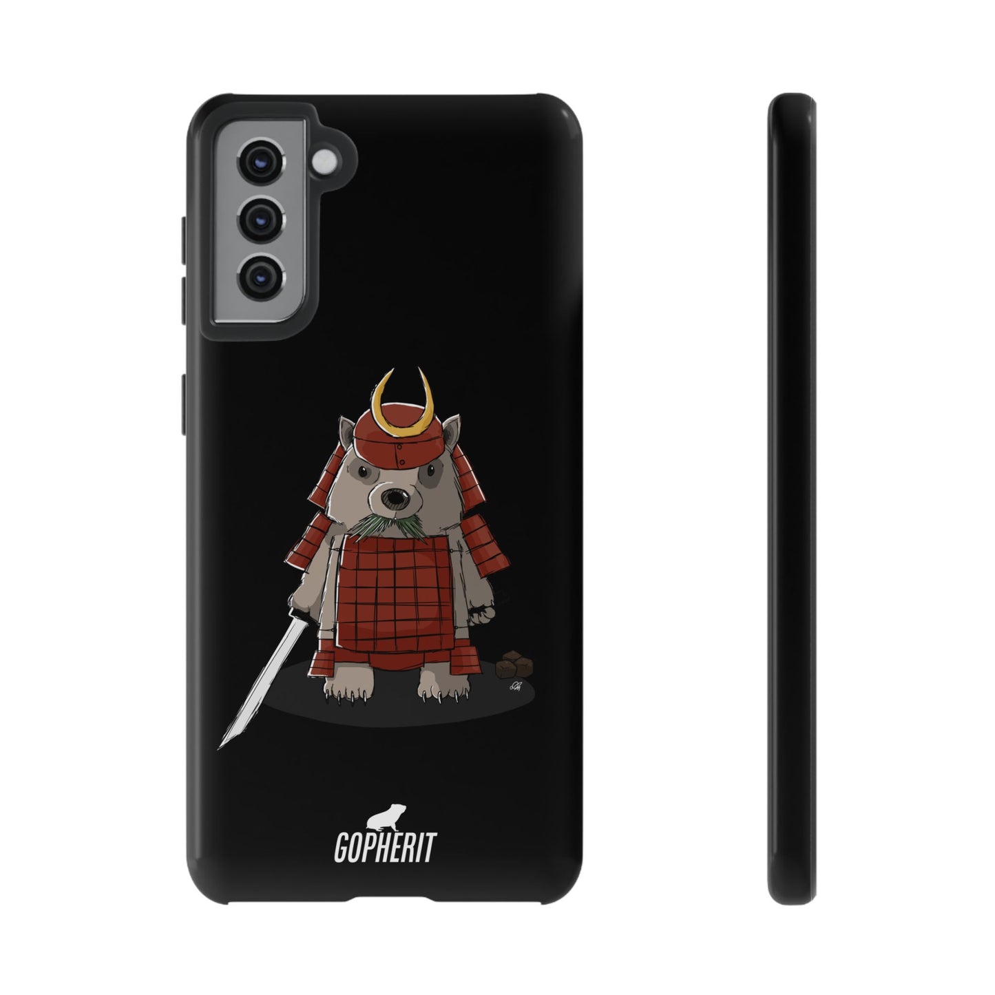 Wombat Samurai - Phone Case