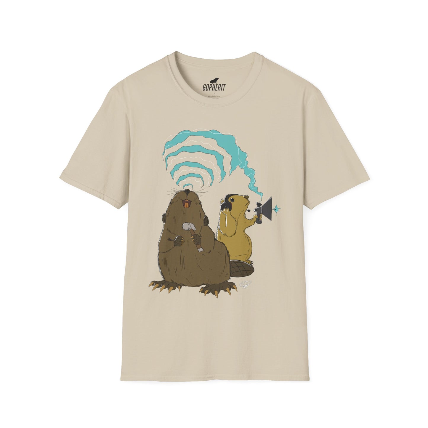 Beaverwave - T-Shirt (Front)