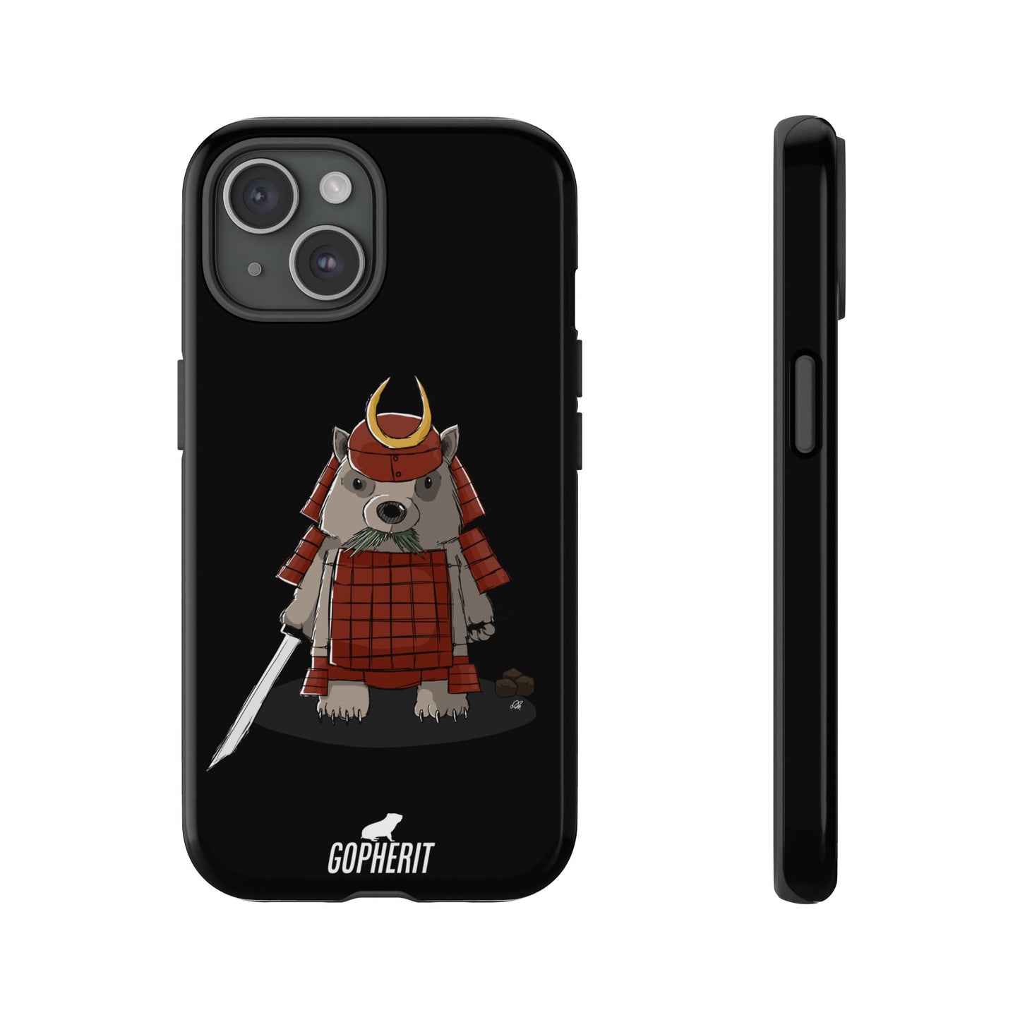 Wombat Samurai - Phone Case