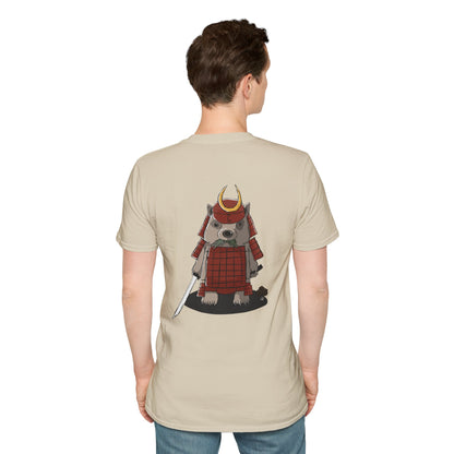 Wombat Samurai - T-Shirt (Back)