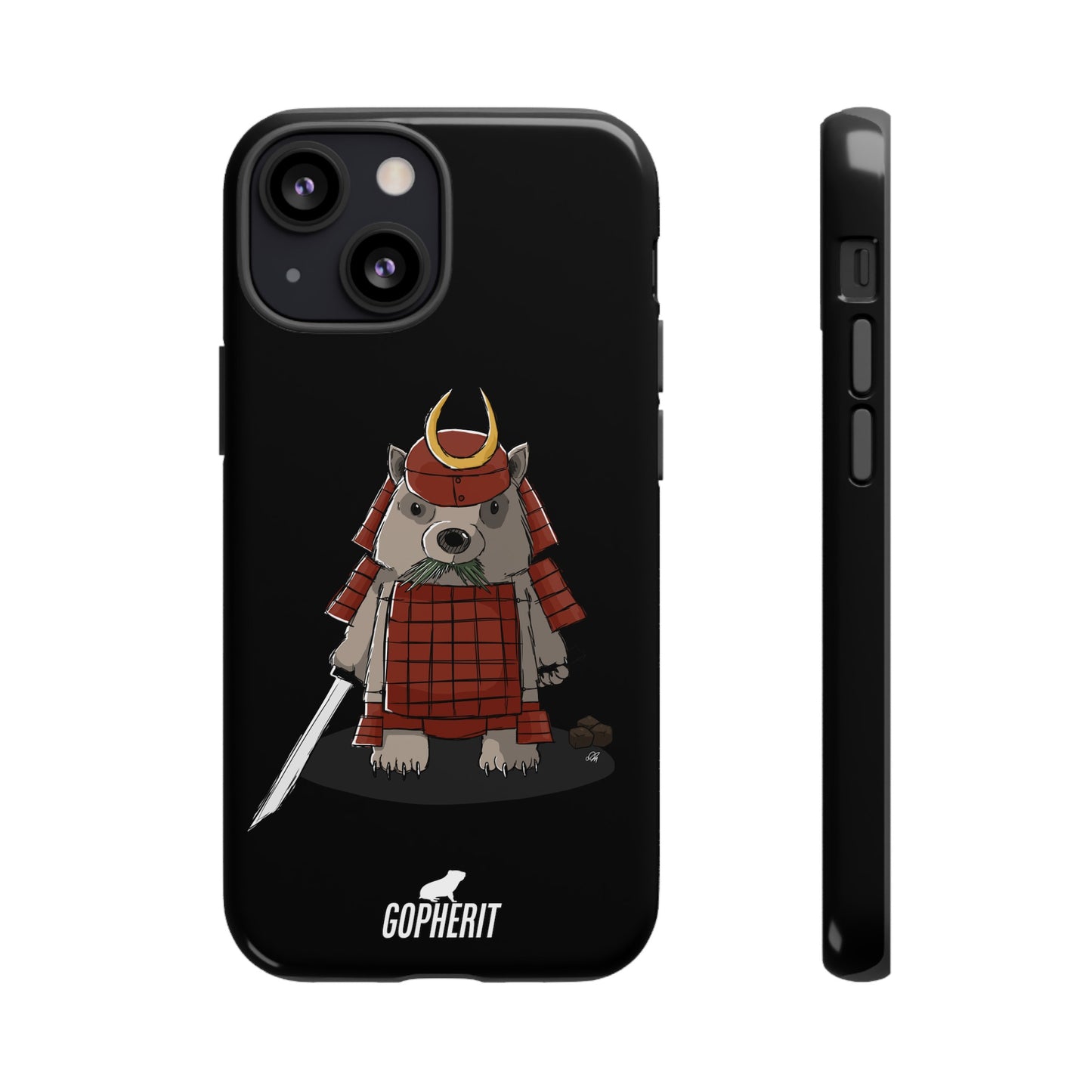 Wombat Samurai - Phone Case