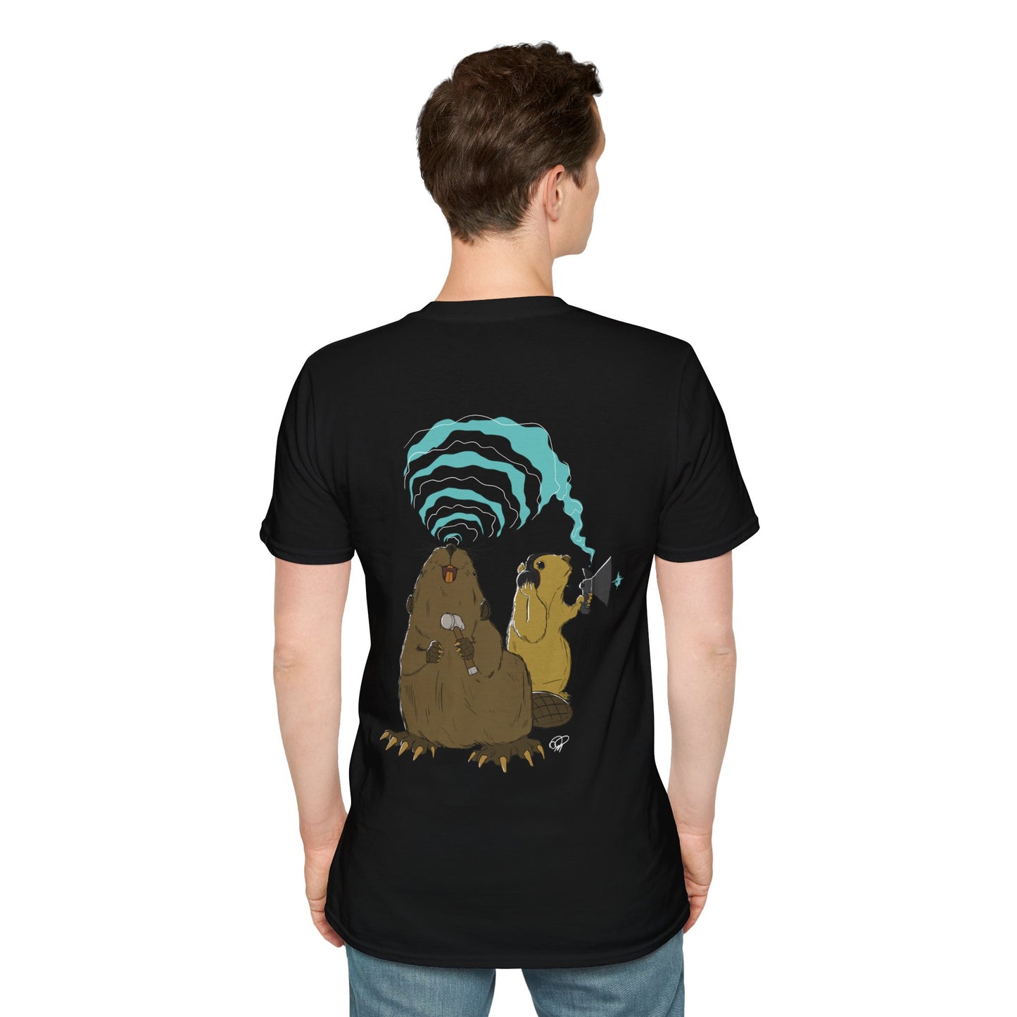 Beaverwave - T-Shirt (Back)