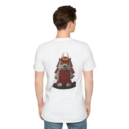 Wombat Samurai - T-Shirt (Back)