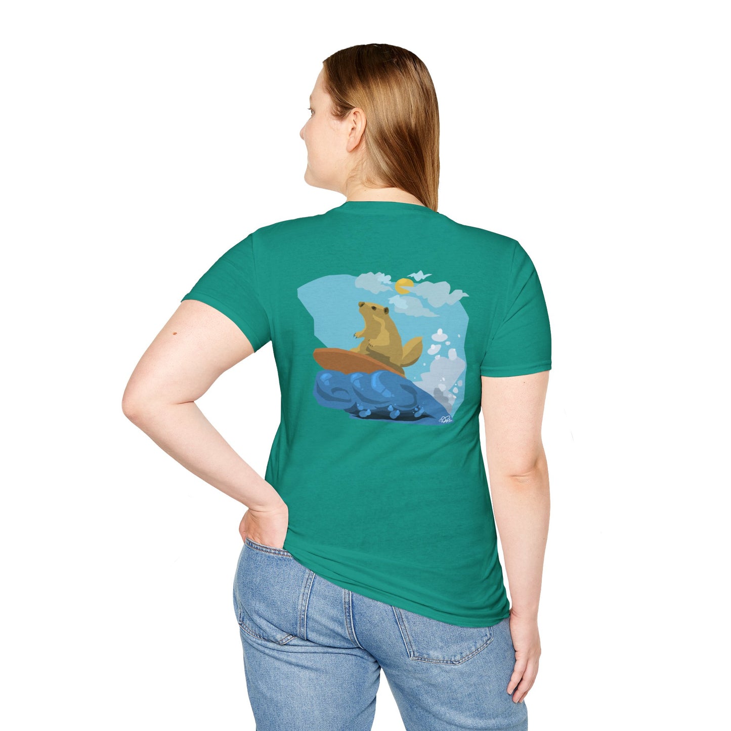 Surf's Up - T-Shirt (Back)