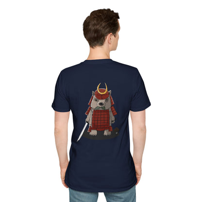 Wombat Samurai - T-Shirt (Back)