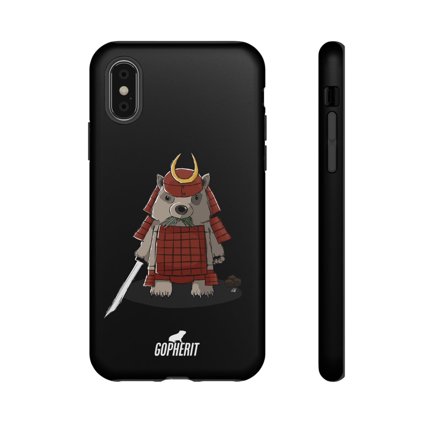 Wombat Samurai - Phone Case