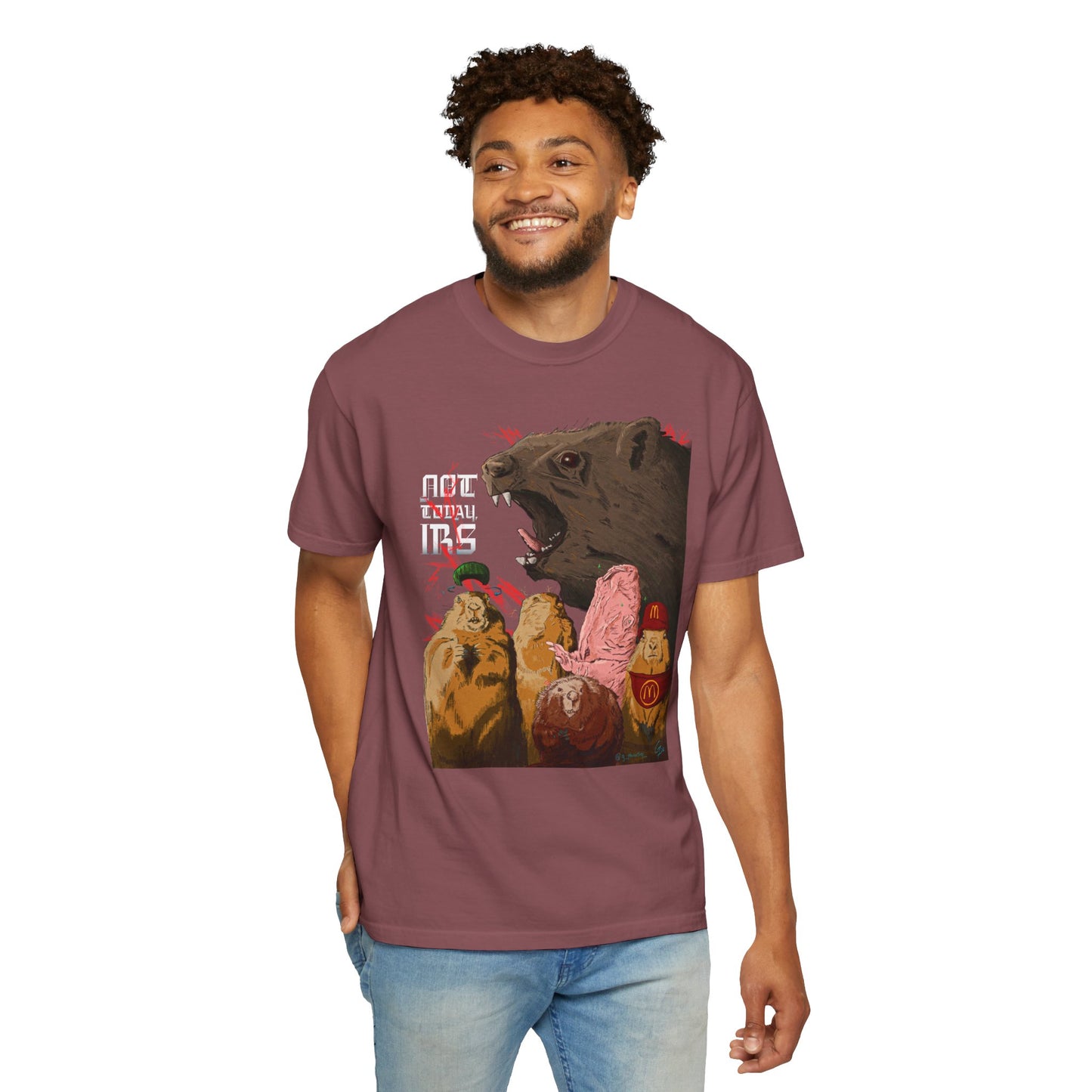 Not Today IRS - T-Shirt (Front)