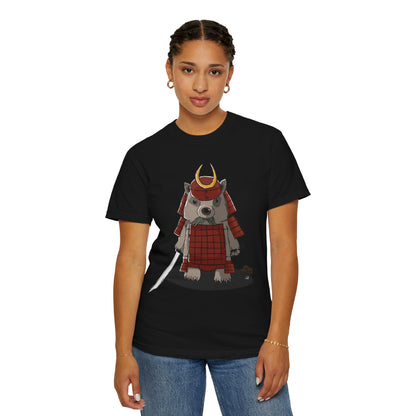 Wombat Samurai - T-Shirt (Front)