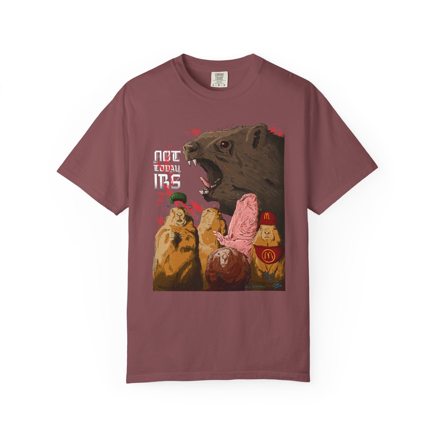 Not Today IRS - T-Shirt (Front)