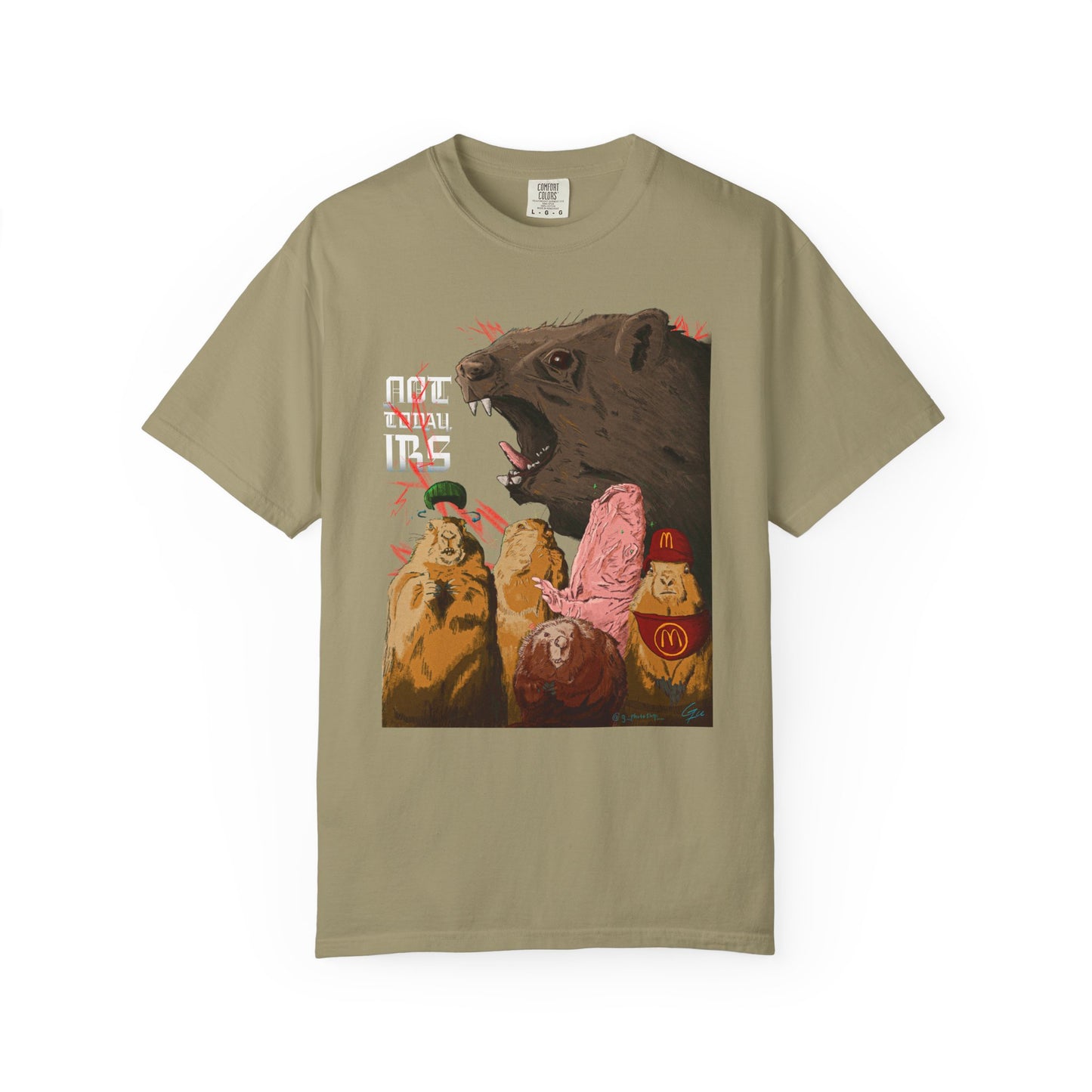 Not Today IRS - T-Shirt (Front)