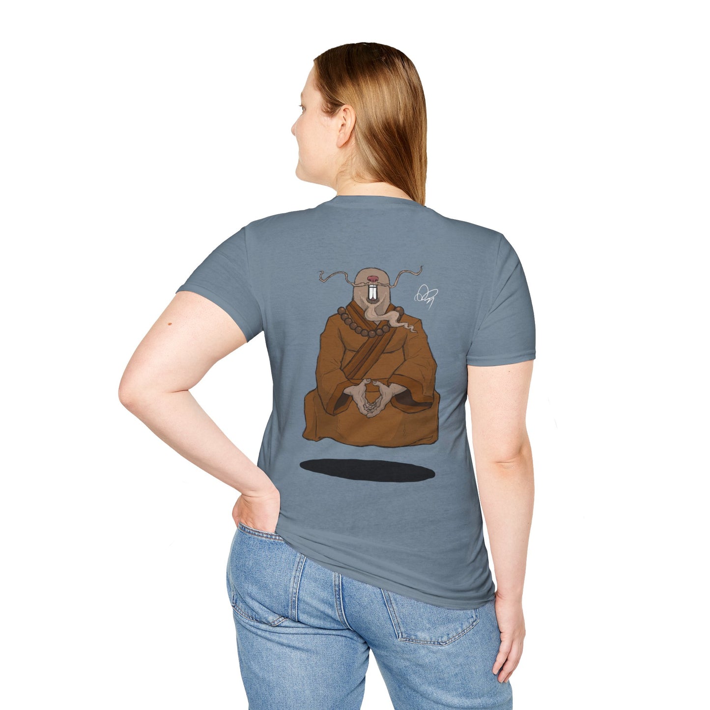 Mole-rat Monk - T-Shirt (Back)