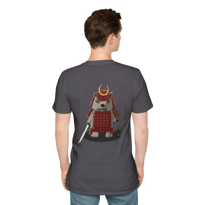 Wombat Samurai - T-Shirt (Back)