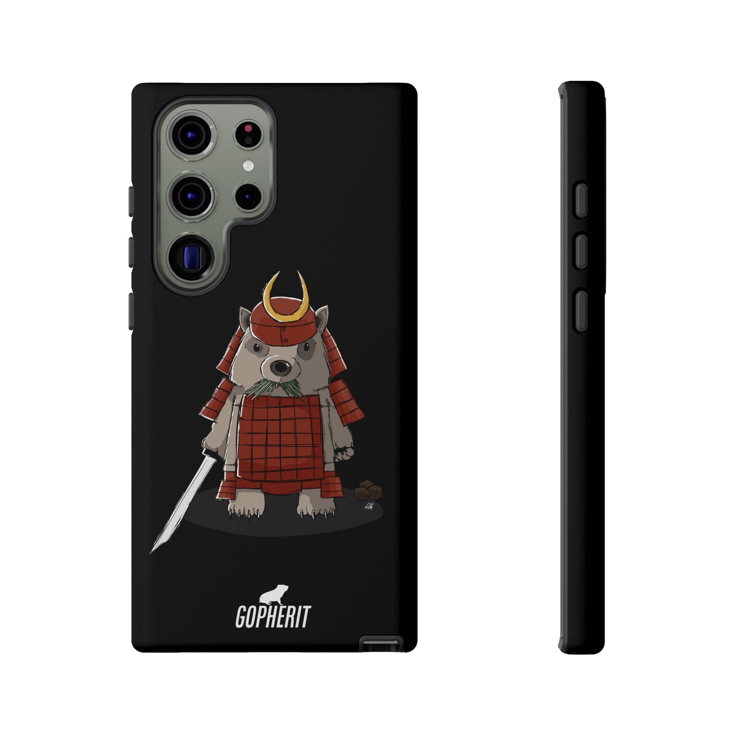 Wombat Samurai - Phone Case