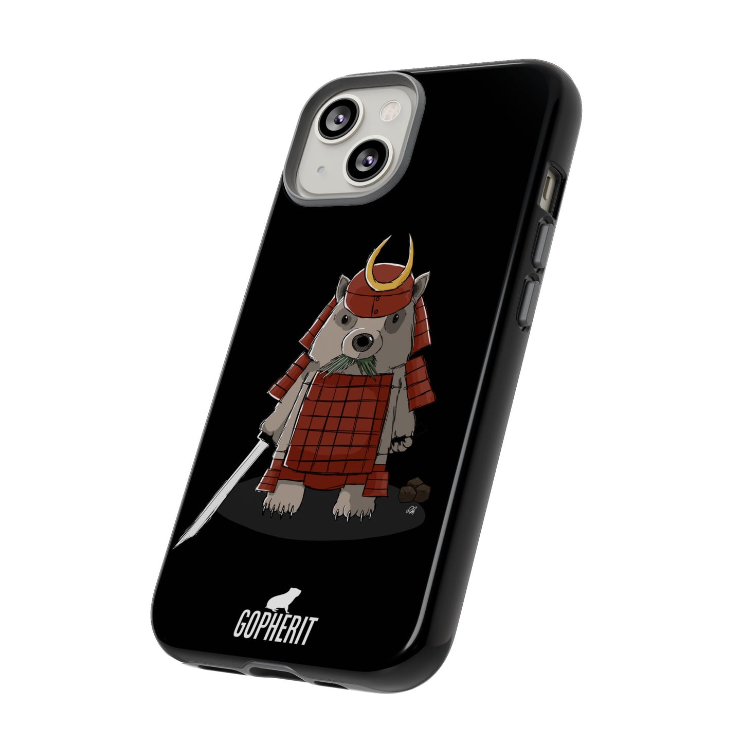 Wombat Samurai - Phone Case