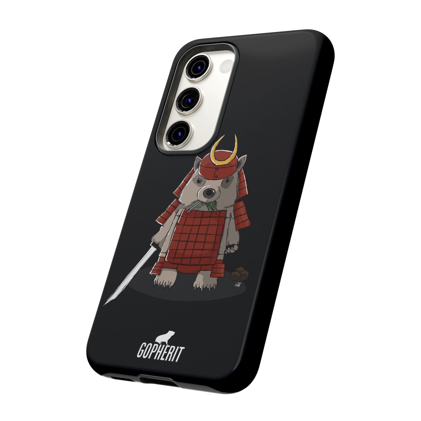 Wombat Samurai - Phone Case