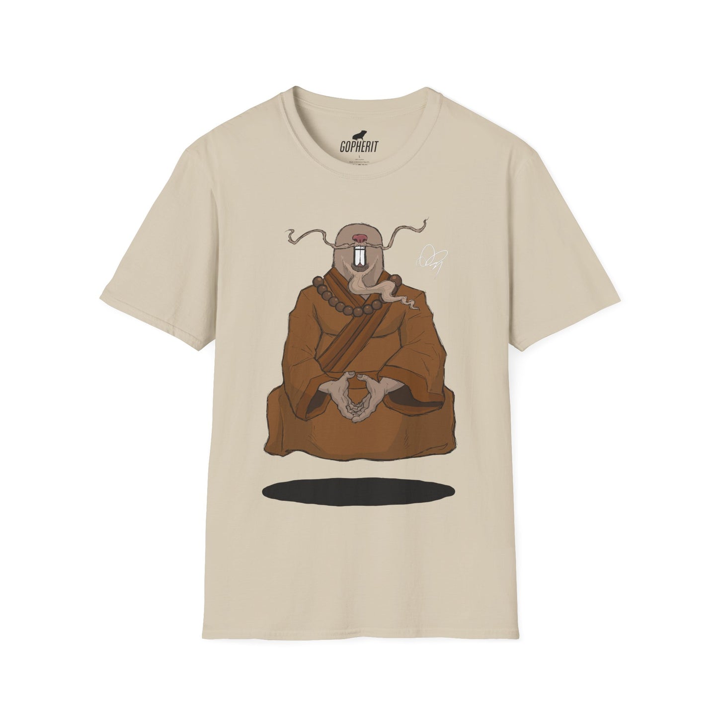 Mole-rat Monk - T-Shirt (Front)