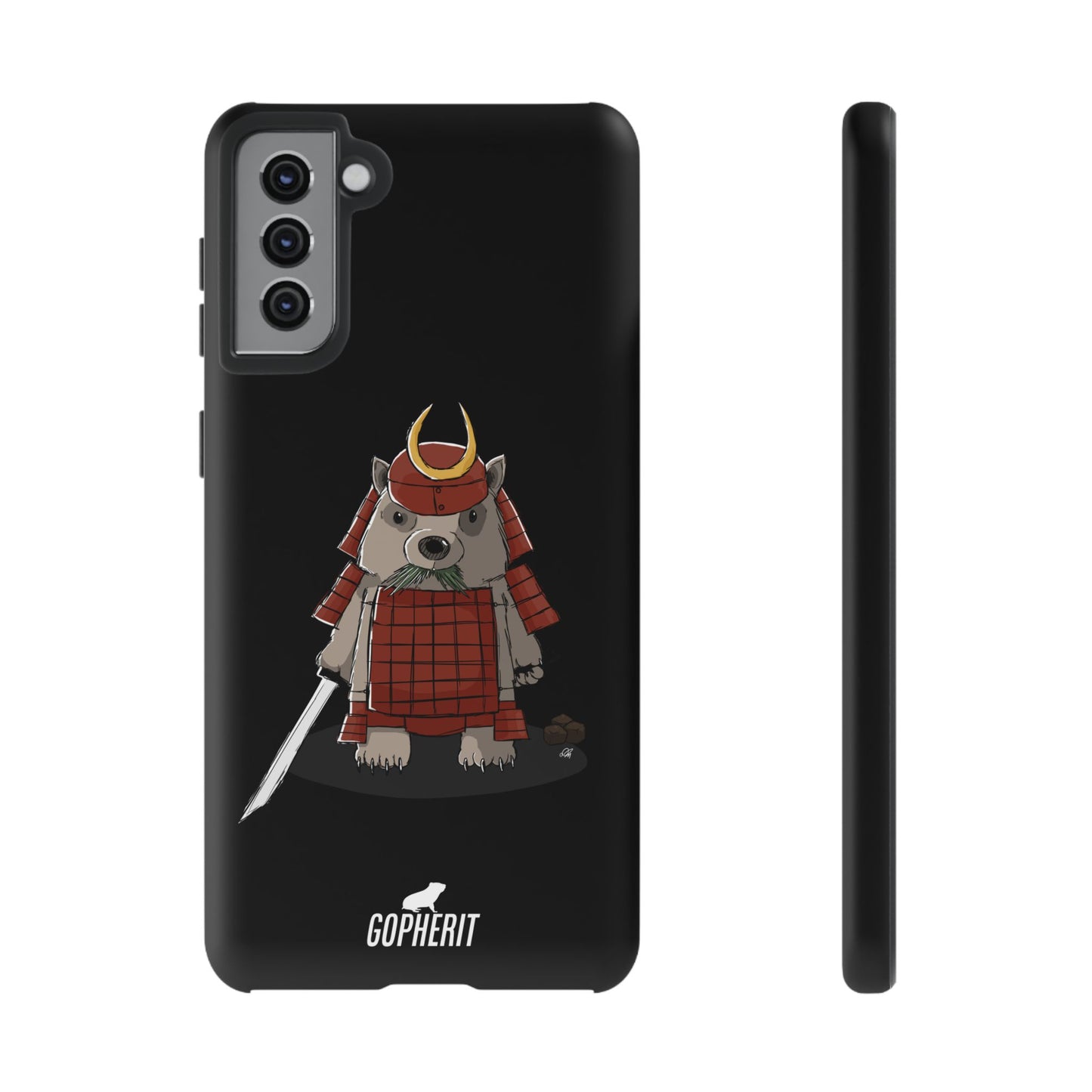 Wombat Samurai - Phone Case