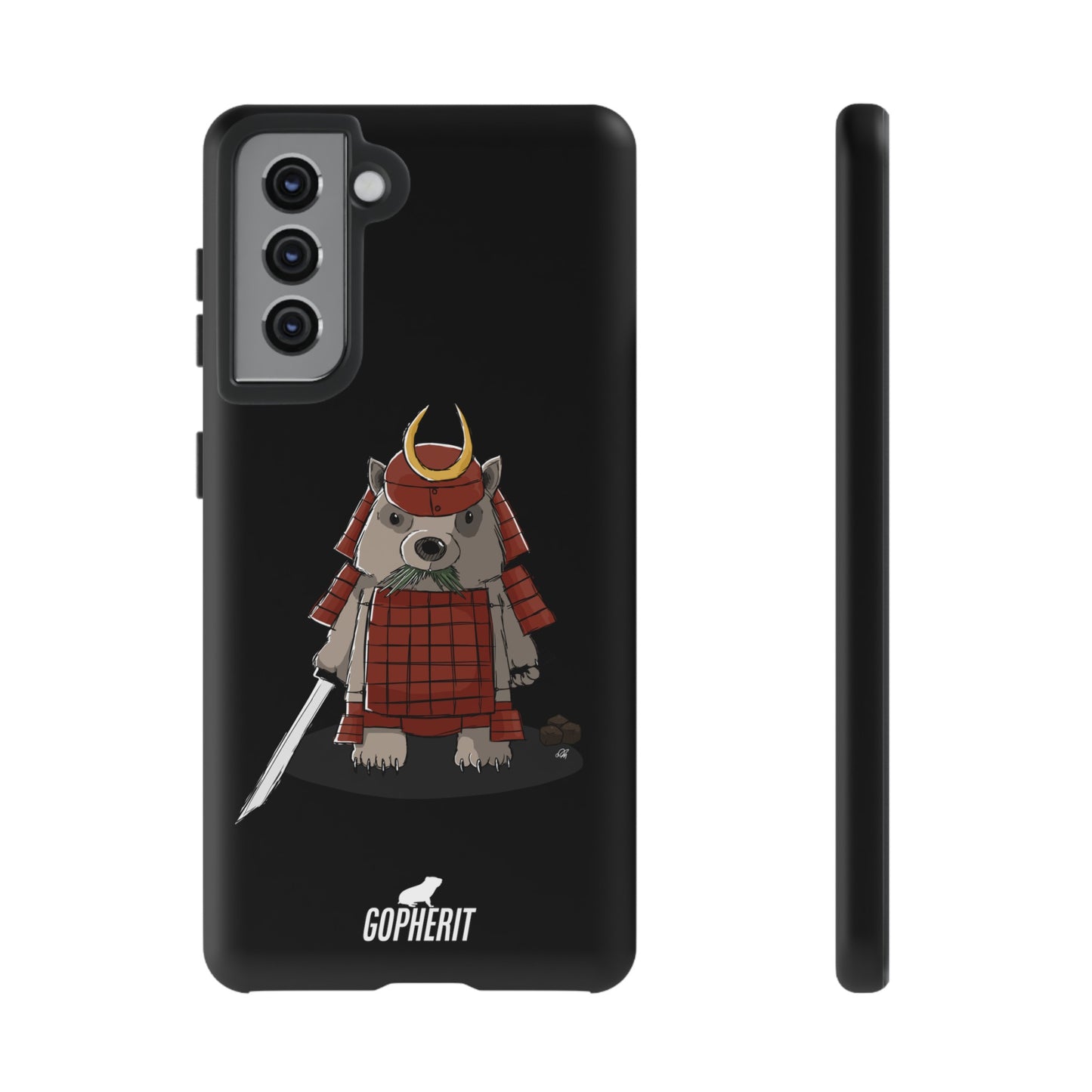 Wombat Samurai - Phone Case