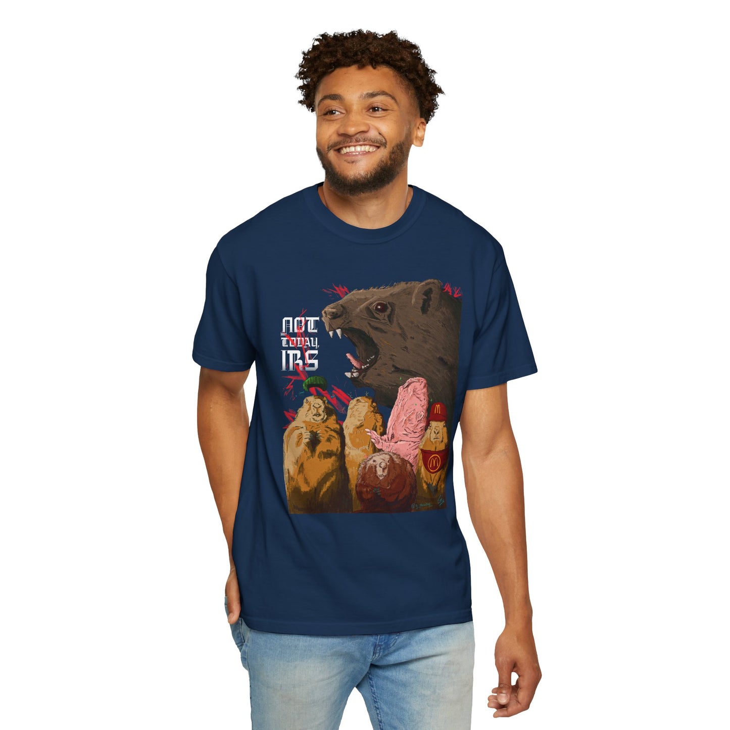 Not Today IRS - T-Shirt (Front)