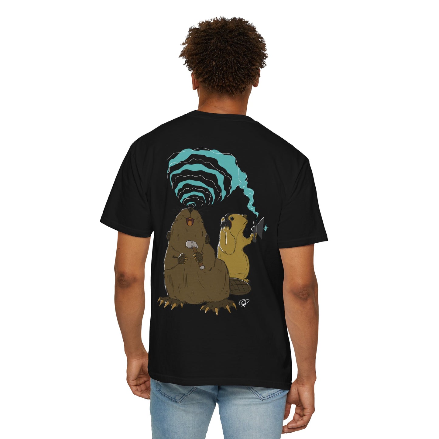 Beaverwave - T-Shirt (Back)