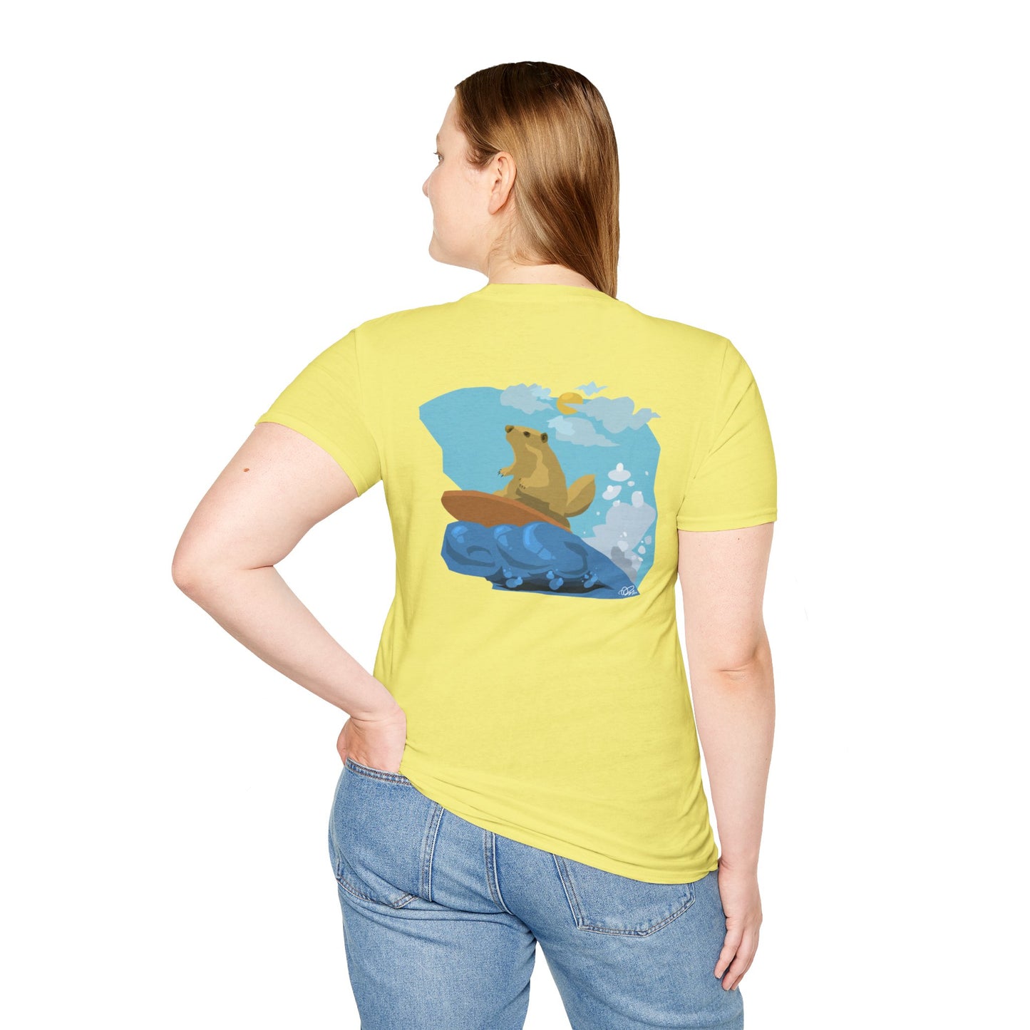 Surf's Up - T-Shirt (Back)